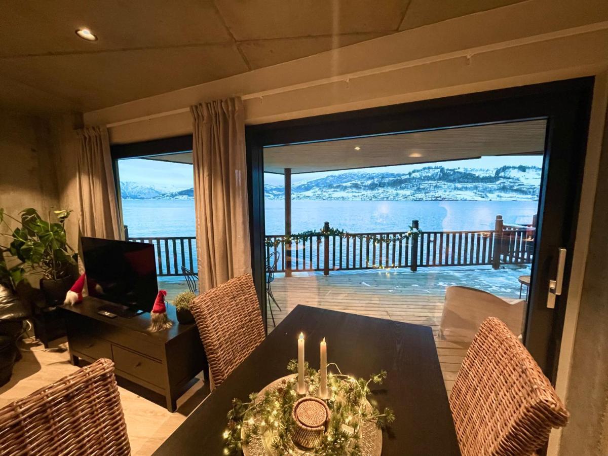 Panoramaresort In Hardangerfjorden Leilighet I Sjokanten Ved Hardangerfjorden For 7 Personer Boat , Sauna,Kajak, Sup For Rent Øystese Esterno foto