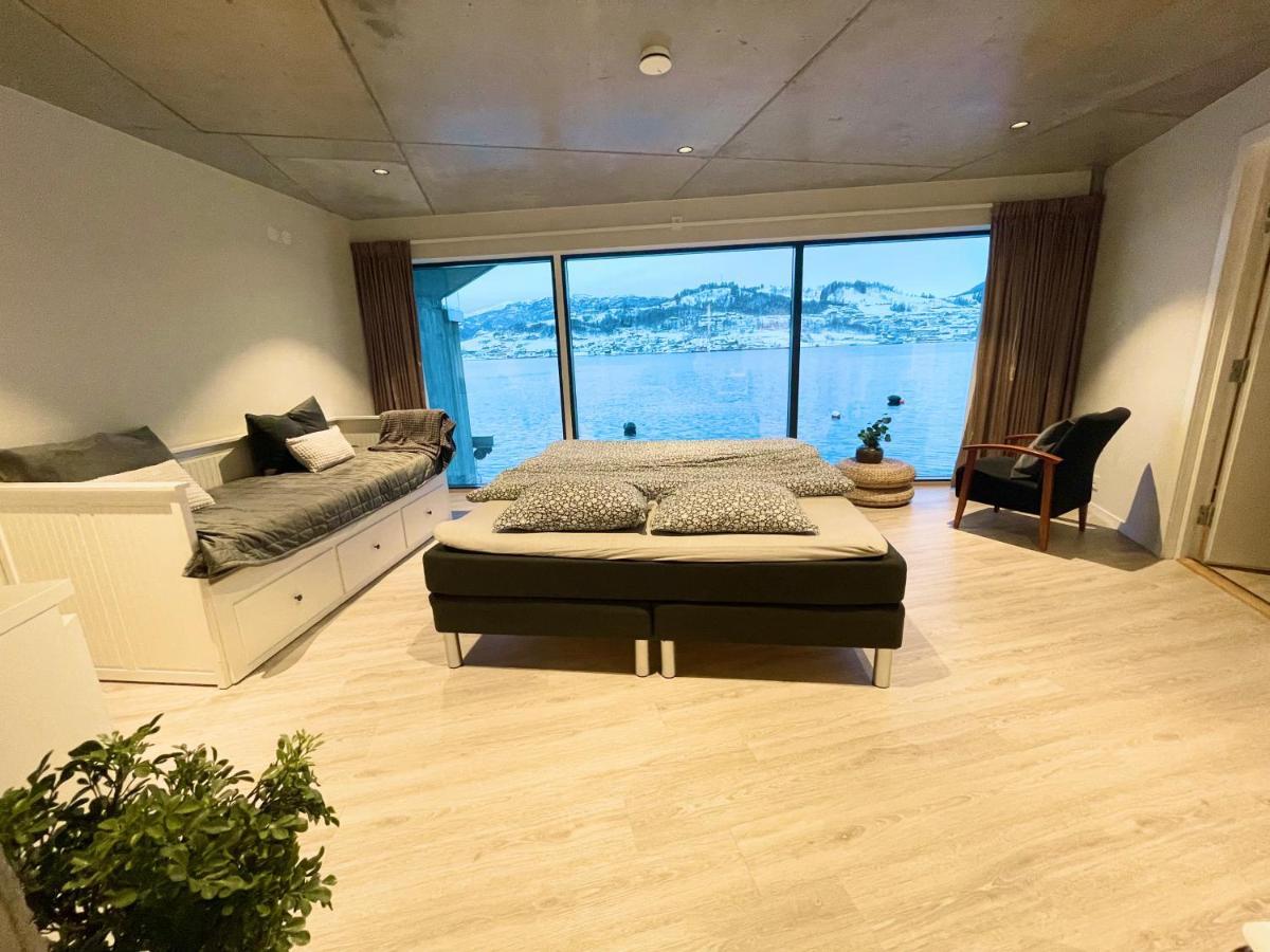 Panoramaresort In Hardangerfjorden Leilighet I Sjokanten Ved Hardangerfjorden For 7 Personer Boat , Sauna,Kajak, Sup For Rent Øystese Esterno foto